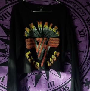 Van Halen Cropped Long Sleeve
